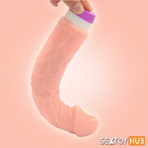 Super Natural Silicone Dildo (Vibrating) DV-005