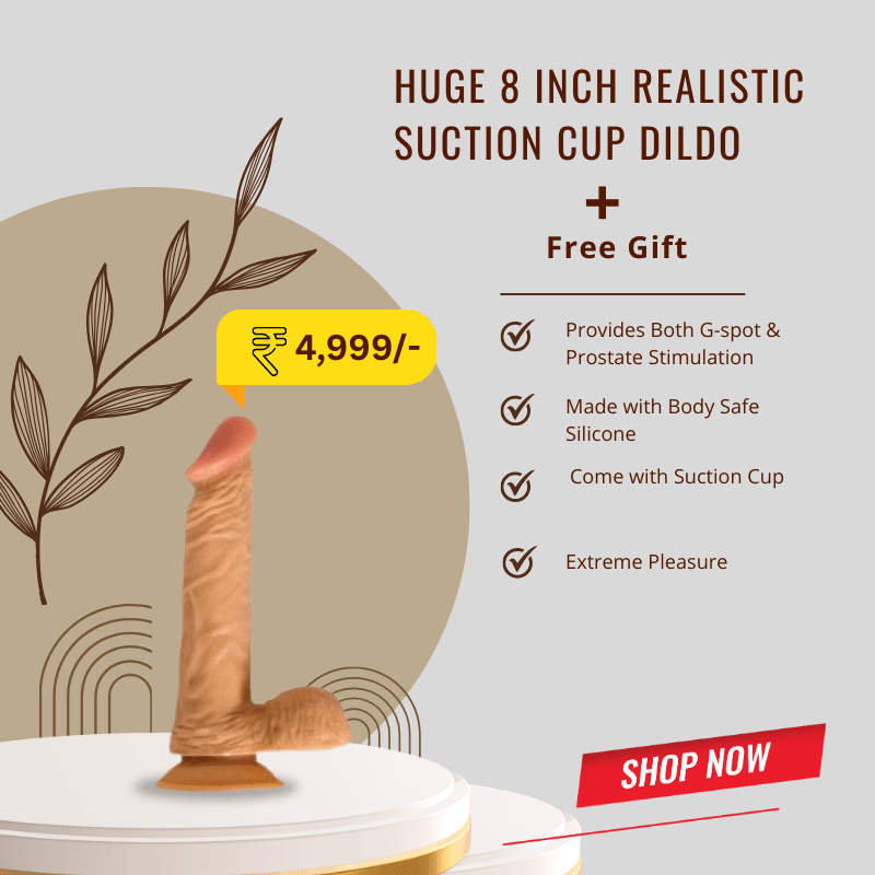 Huge 8 Inch Realistic Dildo