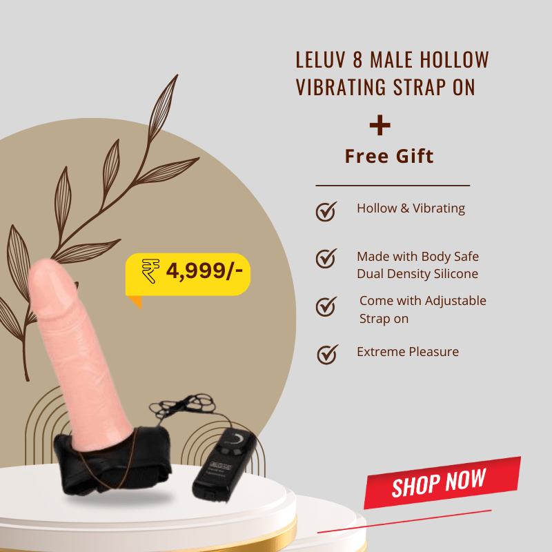 LeLuv 8 Male Hollow Vibrating